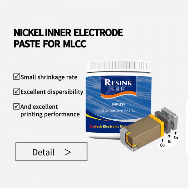 Nickel inner electrode slurry